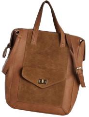 Camel Brown Leather Bag