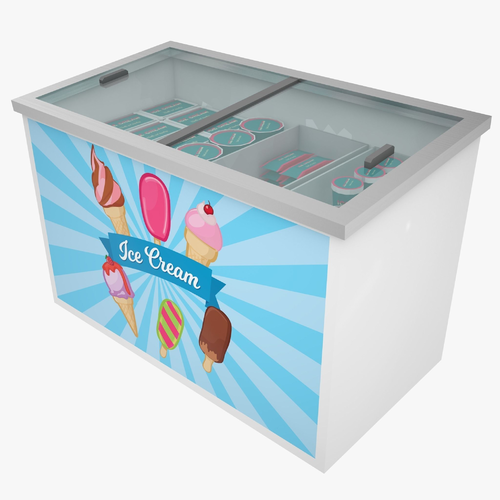 ice cream cooler price