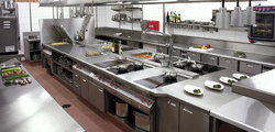 Aluminium used restaurant equipment, Variety : Cabinet, Oven, Trolley, Table, Chimey
