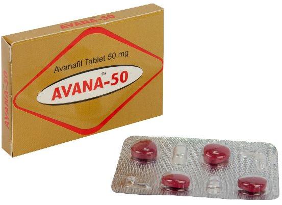 Avana 50 Mg Tablets