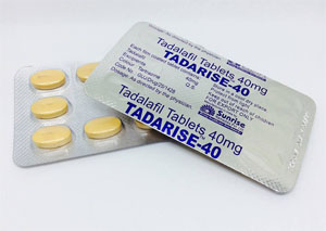 Tadarise 40 mg tadalafil