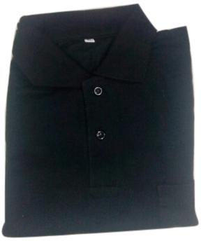 Plain Cotton Black T Shirt, Size : M, XL