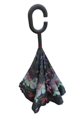 Amaze Nylon Printed Polyester Rain Umbrella, Size : 100x65 cm