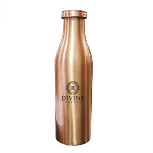 BMC Copper Water Bottle, Storage Capacity : 950ml