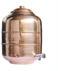 Hammered Copper Water Tank