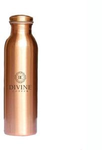 Q7 Plain Copper Water Bottle, Feature : Hard Structure, Heat Resistance