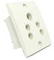 Ceramic Light Socket, Shape : Rectangular, Square