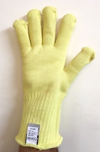 Unisex Plain Kevlar Knitted Dupont Yarn Gloves