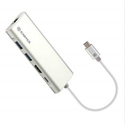 CADYCE Ethernet Adapter, Color : Silver