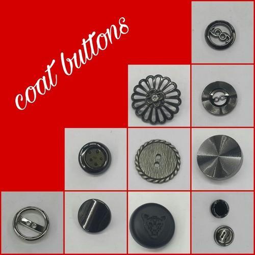 Vishant trader  Plastic Round Coat Buttons, Packaging Type : Polypack