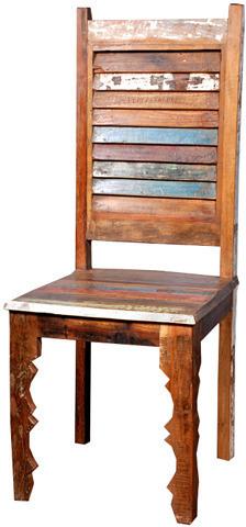Recycled Wooden Dining Chair, Feature : Attractive design, Termite proof, Optimum strength