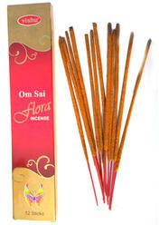 Brown Vishu Om Sai Flora Incense Sticks