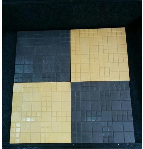 Omaxe Polished Cement Chequered Tile, Size : Medium