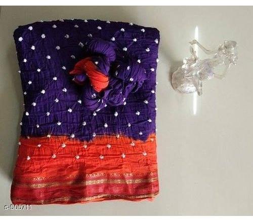 Bandhani Cotton Saree