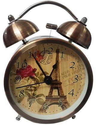 Round Multicolor Bell Alarm Clock