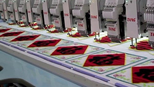 Multi-Head Sequin Computerized Embroidery Machines
