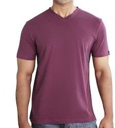 Cotton Plain Flat knit T-Shirt, Gender : Male, Female