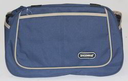 Bagdrive Duffel Blue Bags, Pattern : Polyester