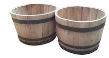 Wooden Planter Set, Size : Height 18 Inches, Top Diameter 24 Inches