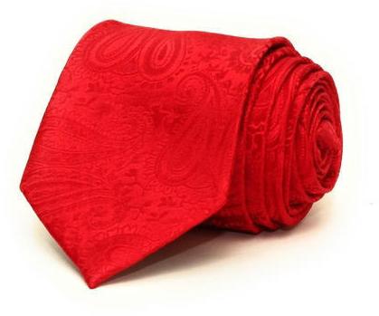 Don Giovani Woven Jacquard printed tie, Color : Red