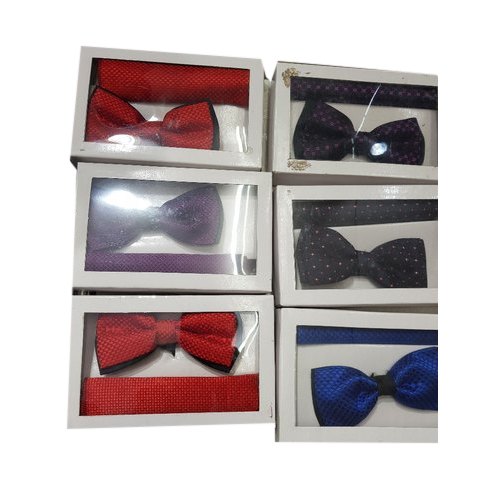 Polyester Mens Printed Bow Tie