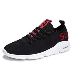 puma black sports shoes
