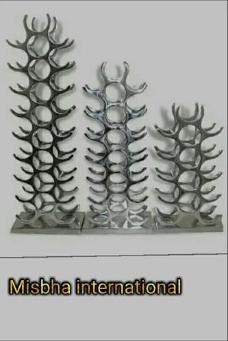 Misbah International Stainless Steel Designer Bottle Rack