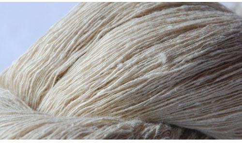 Dyed White Eri Silk Yarn,, for Knitting