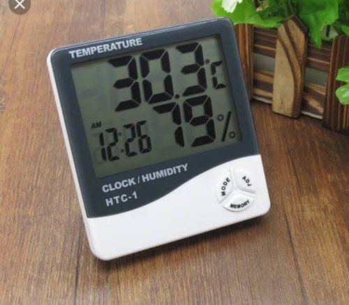 Temperature Digital Clock, Packaging Type : Plastic Box, Thermocol Box