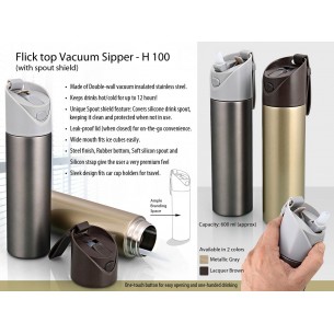 Flick Top Vacuum Sipper