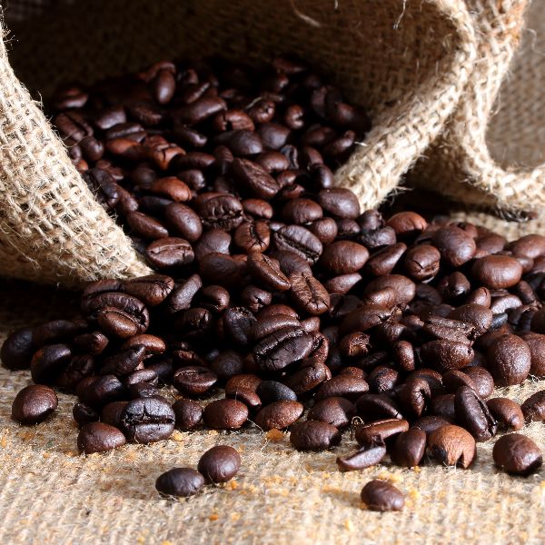 Roasted Common Coffee Beans, for Beverage, Purity : 100%