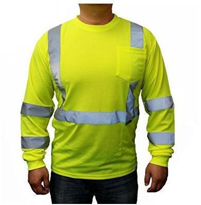 Light Green Safety T Shirt