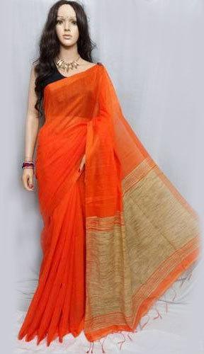 Ladies cotton saree, Occasion : Casual Wear