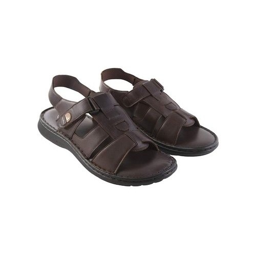 Mens Casual Leather Breathable Sandals