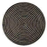 UO-0015P7 Round Jute Door Mat, Size : 15”