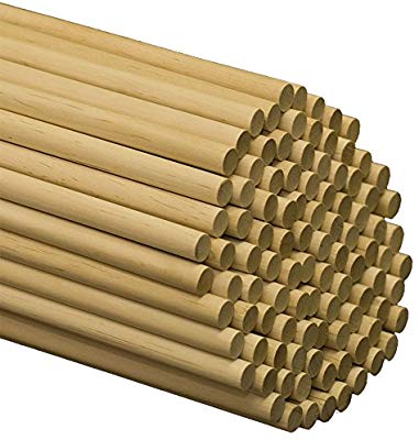 Round wooden rods, for Industrial Use, craft