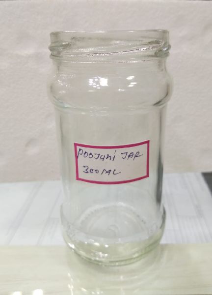 Poojani Glass Jar (300 ml)