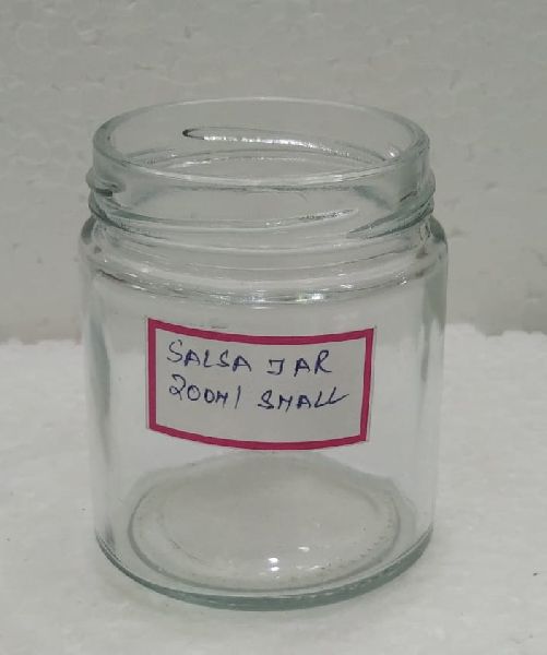 Salsa Glass Jar (200 ml), Feature : Fine Finishing, Shiny Look