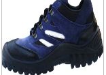 Blue & Black Derby Sporty Shoes