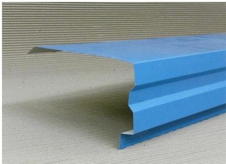 Color Coated Eave End Flashing, for Roofing, Length : 3-4 Mtr