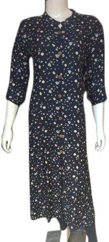 Printed Ladies Long Kurti, Occasion : Casual Wear