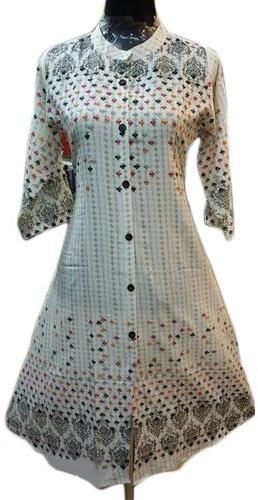 Printed Ladies Rayon Kurti, Occasion : Party Wear