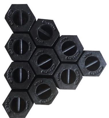 Hd Polished Cast Iron Weights, for Industrial, Color : Black