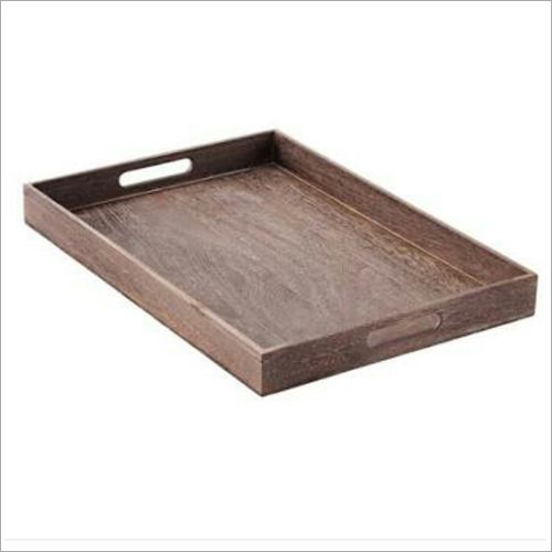 dark wood serving tray