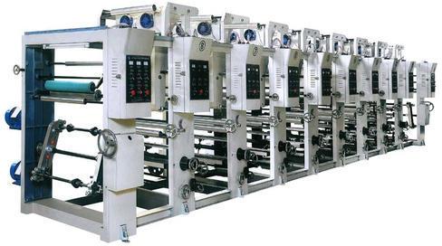 Semi-Automatic Rotogravure Printing Press