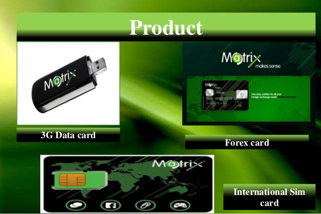 matrix sim card