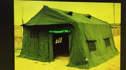 Olive Green Extendable Tent