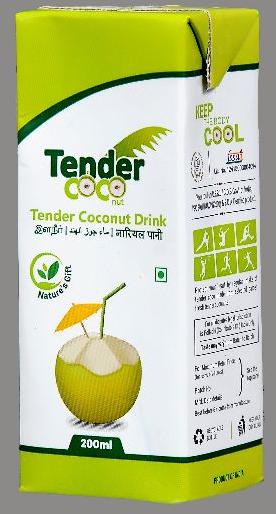 200 ml Tetra Pack of Tender Coconut Drink