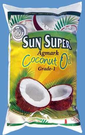 Sun Super 1 Litre Coconut Oil Pouch at Rs 165 in Kollam - ID: 5176814 ...