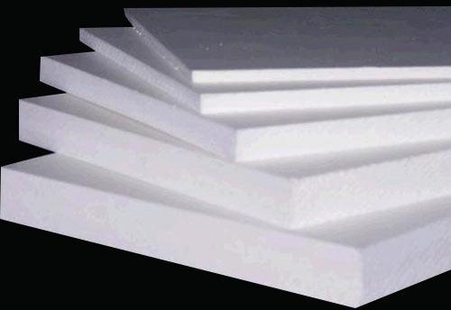 White Polystyrene Sheets, Pattern : Plain